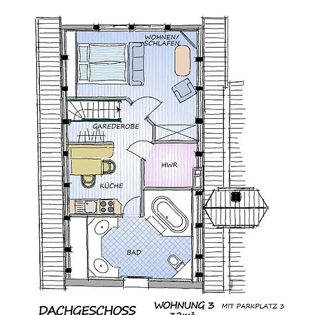 Gaestehaus Altstadtzauber Apartamento Lüneburg