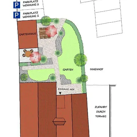 Gaestehaus Altstadtzauber * نيبورغ